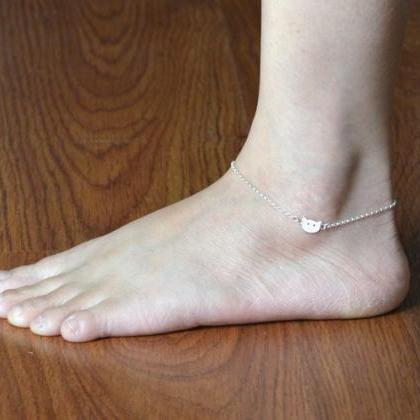 Kitten Bracelet Anklet With In Solid Sterling..