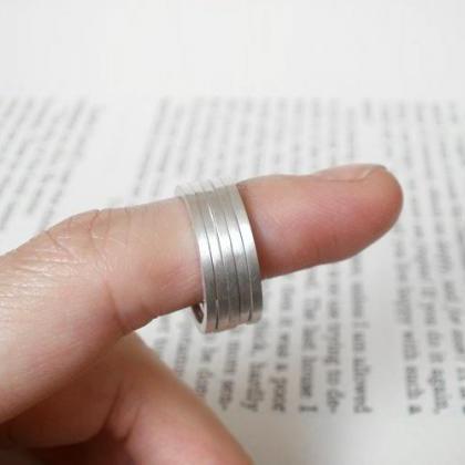 Stacking Ring In Sterling Silver, Everyday Jewelry..