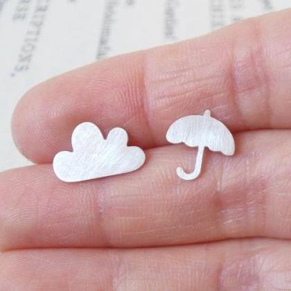 Weather Forecast Ear Studs (set Of 4 Ear Studs) In..