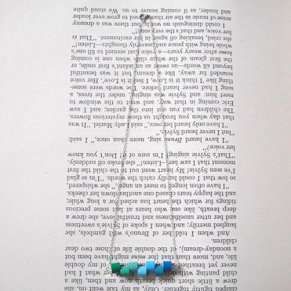 Color Pencil Necklace, Color Collection - Winter..