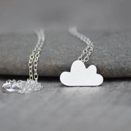 Lucky Happy Cloud Necklace, Fluffy ..